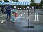 郡山地区自衛消防操法大会　消火活動のサムネール画像